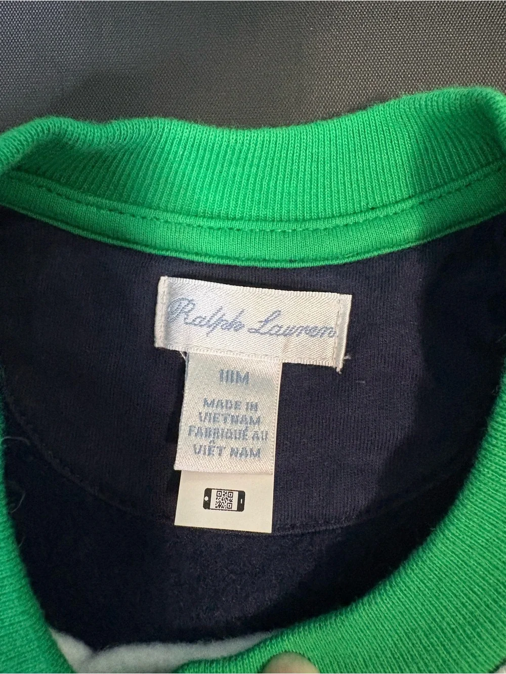 Ralph Lauren Colorblock Kids Sweatshirt - White, Green, Yellow, Pink, Blue, Navy